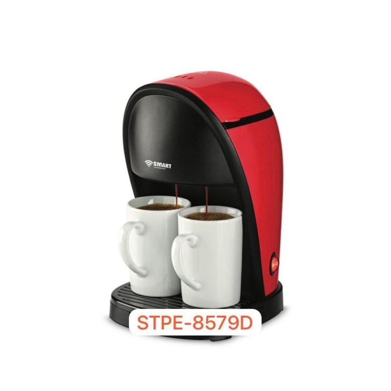 SMART TECHNOLOGY Machine A Café Smart 0,125L (STPE-7541D)300-330W -Noir